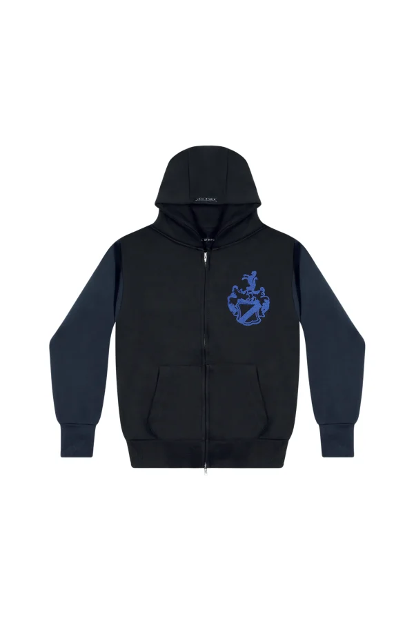 JS ED1 KAR0001 HOO ZIP BLACK/BLUE