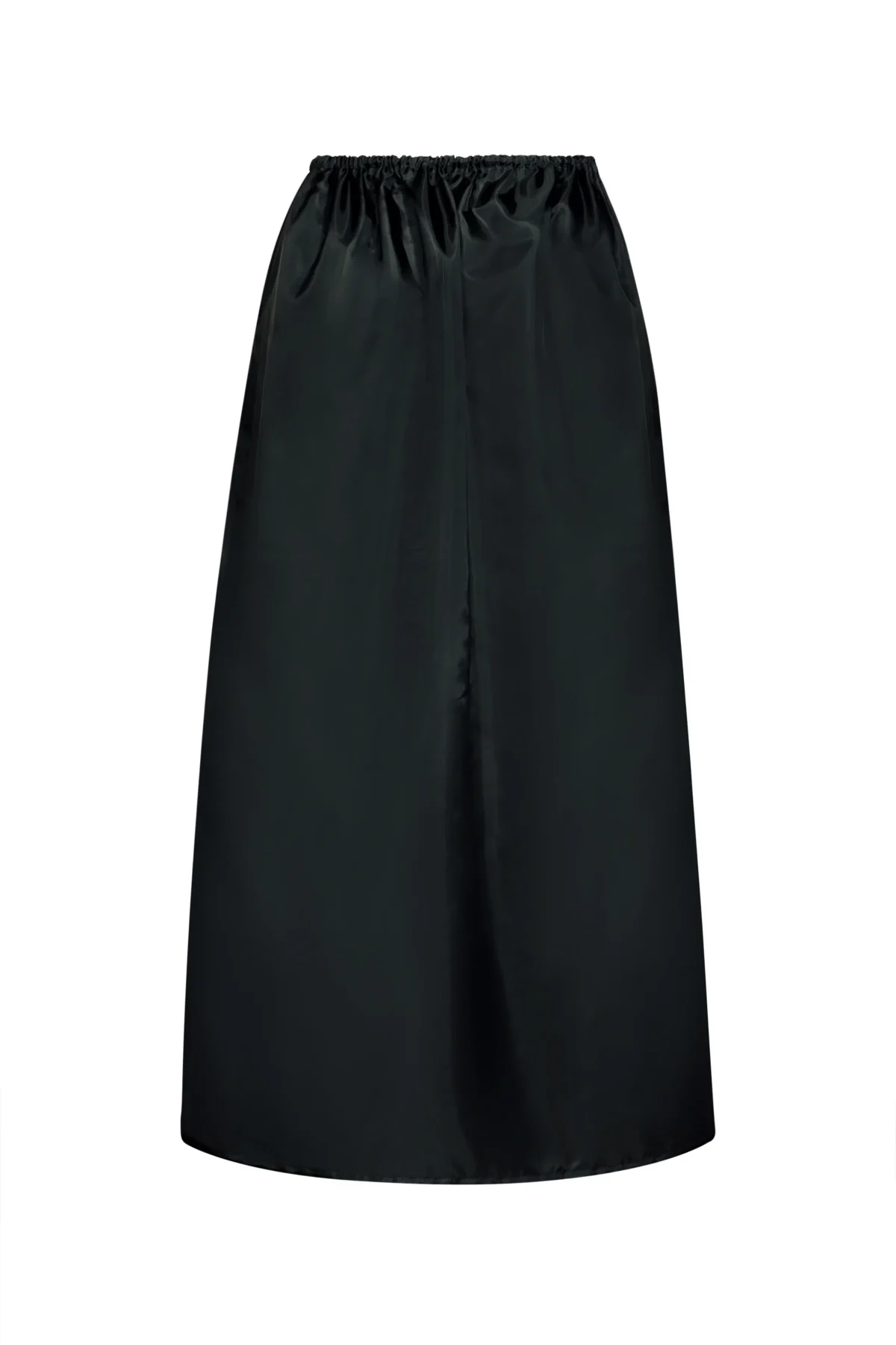 JS ED1 MD0011 MIDI POCKET SKIRT BLACK