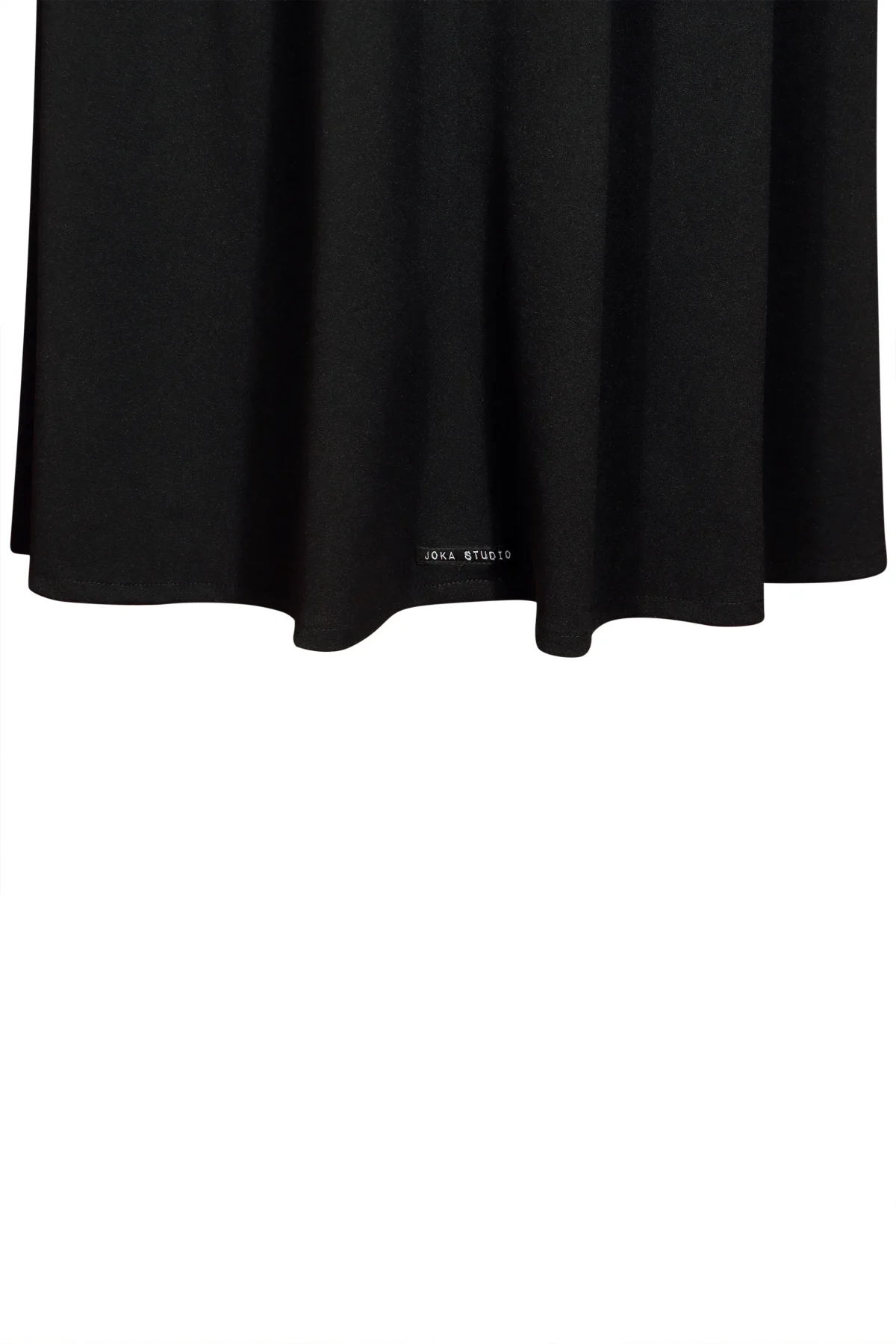 JS ED1 MD0012 MIDI POCKET SKIRT BLACK - Image 2