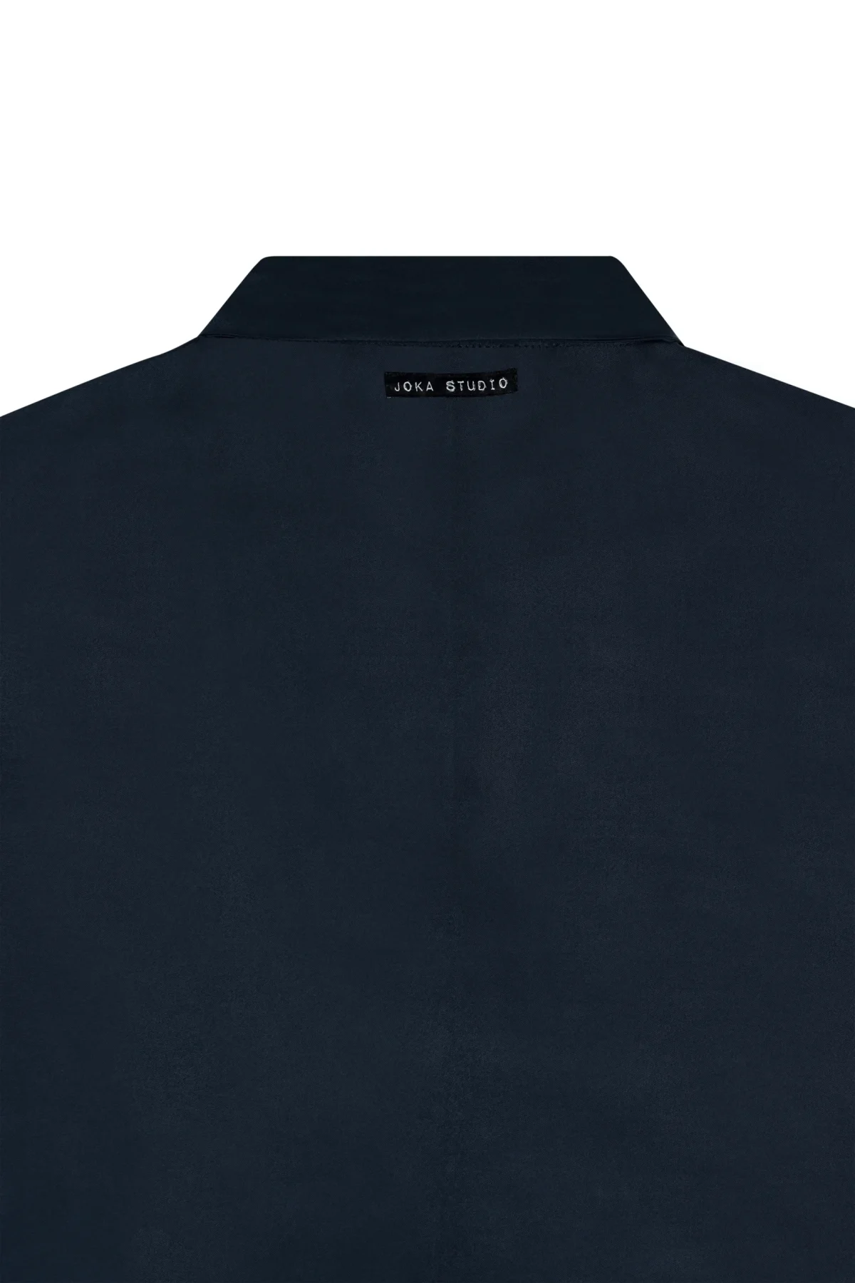 JS ED1 MD0021 POLO VISC BLACK/BLUE - Image 4