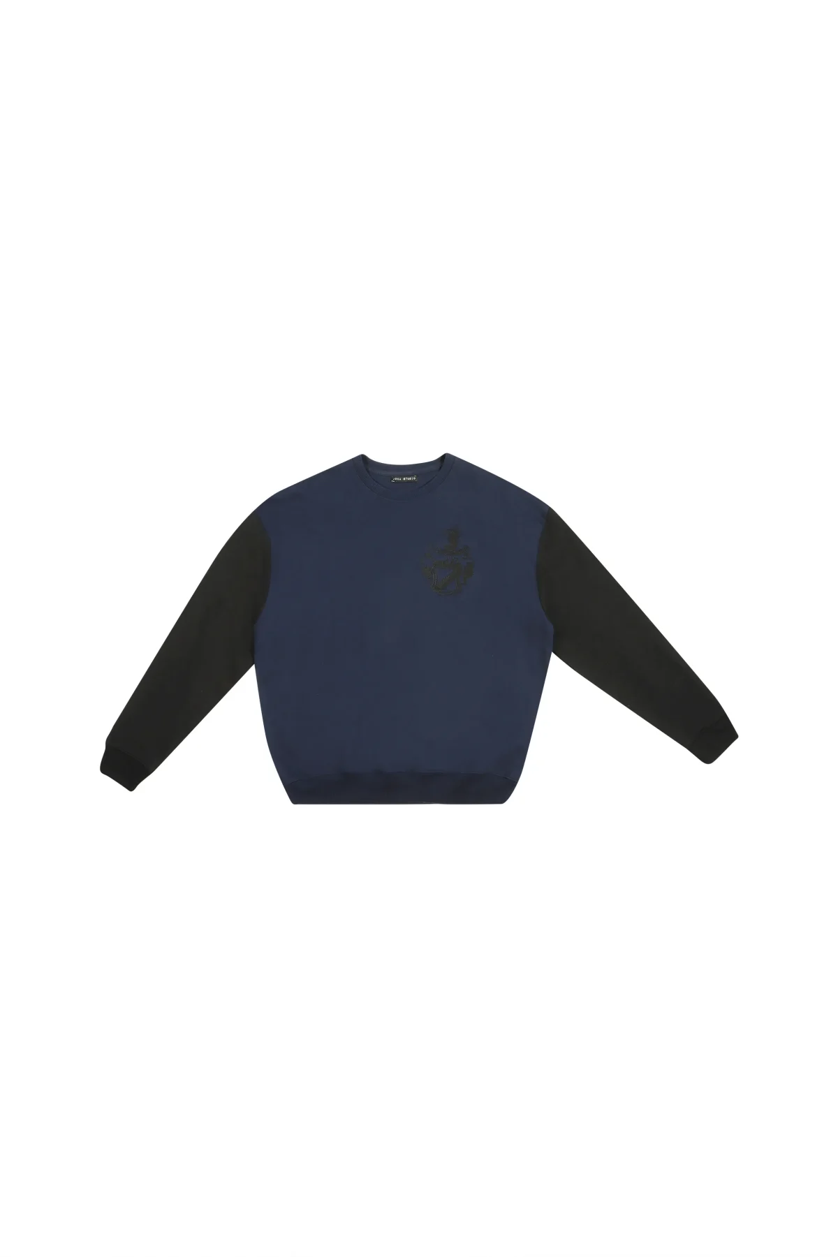 JS ED1 SS0001 SWEAT BLUE/BLACK