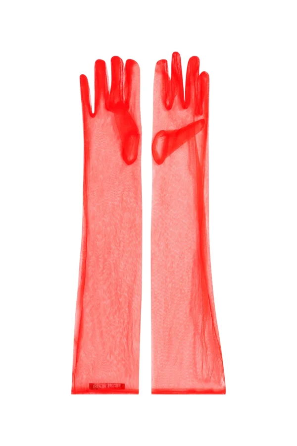 JS ED1 TM0002 GLV SHEER RED