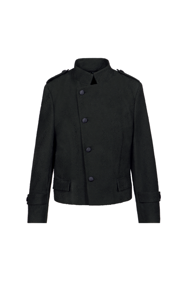JS ED2 OBJECTS NAF001 ARMY JACKET BLACK