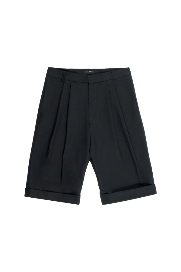 JS ED1 MD0033 SHORTS TWILL BLACK