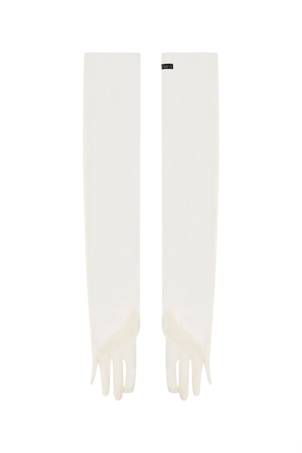 JS ED1 TM0004 GLV SHEER WHITE