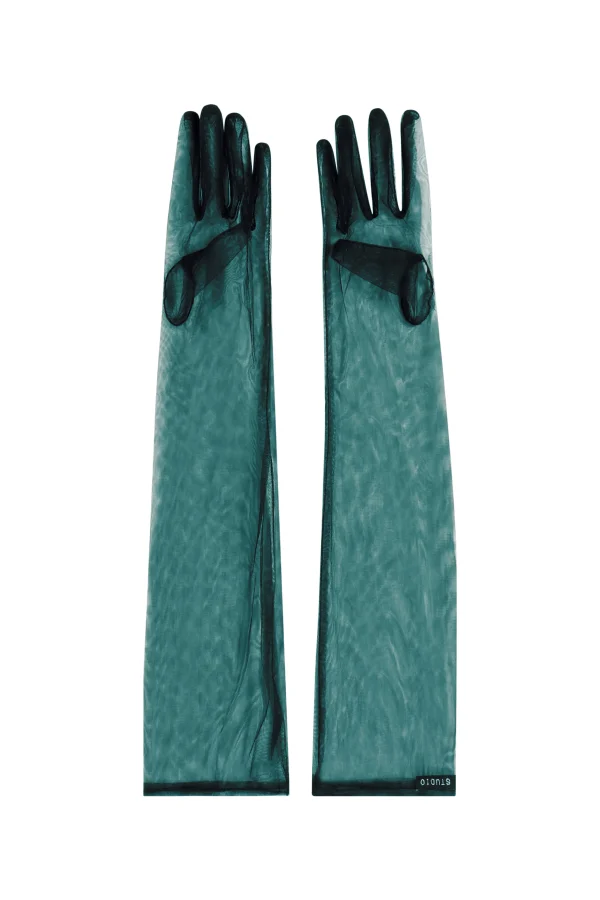 JS ED1 TM0006 GLV SHEER DARK GREEN
