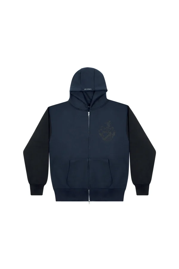 JS ED1 KAR0001 HOO ZIP BLUE/BLACK
