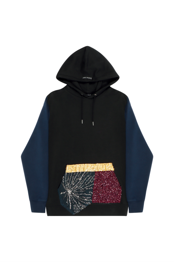 JS ED1 LACE003 HOO BLACK_BLUE