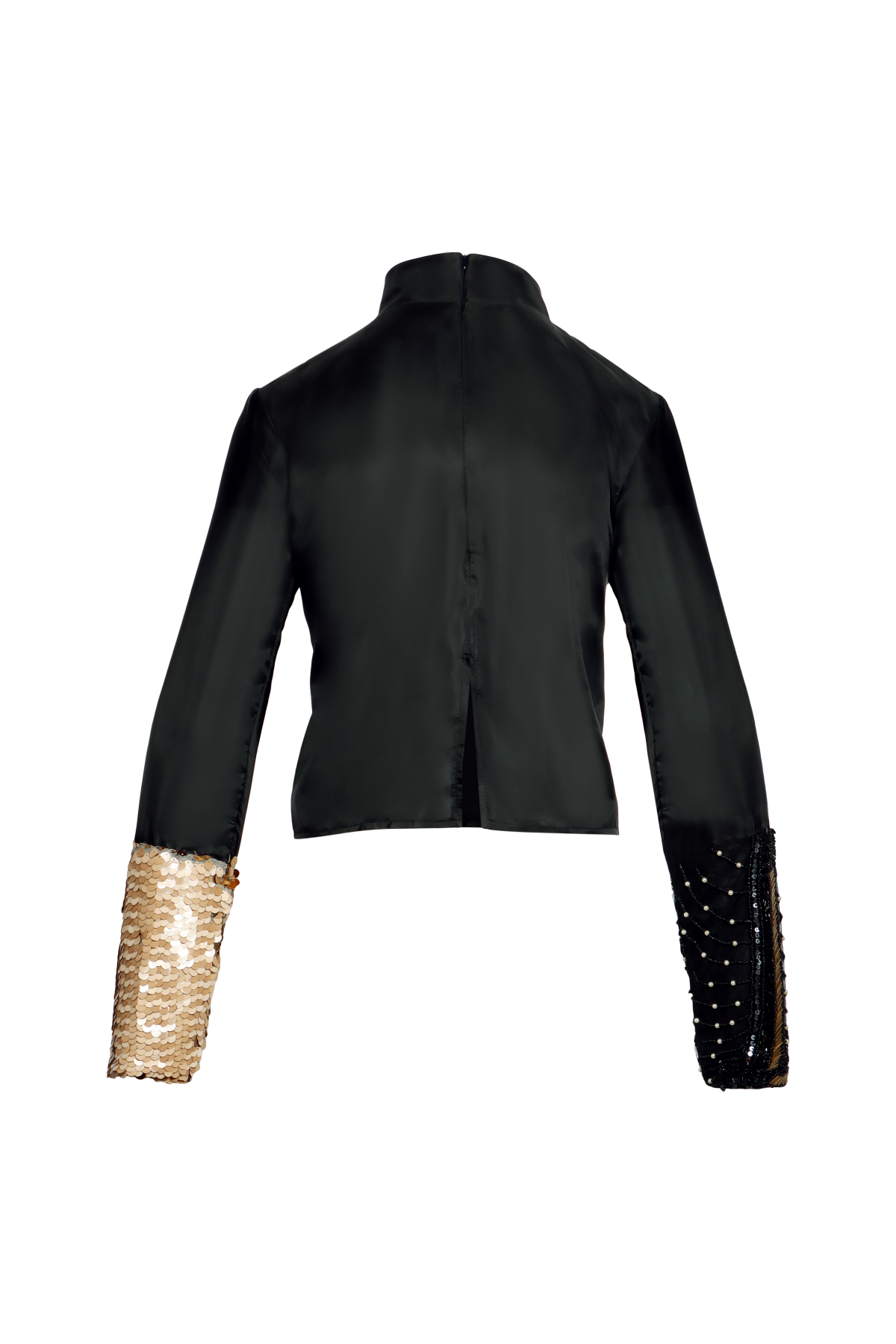 JS ED1 LACE007 TOP BLACK - Image 2
